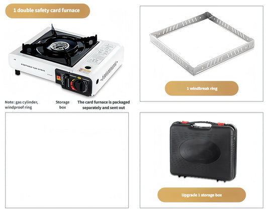 Draagbaar Gasfornuis voor NOOD ™