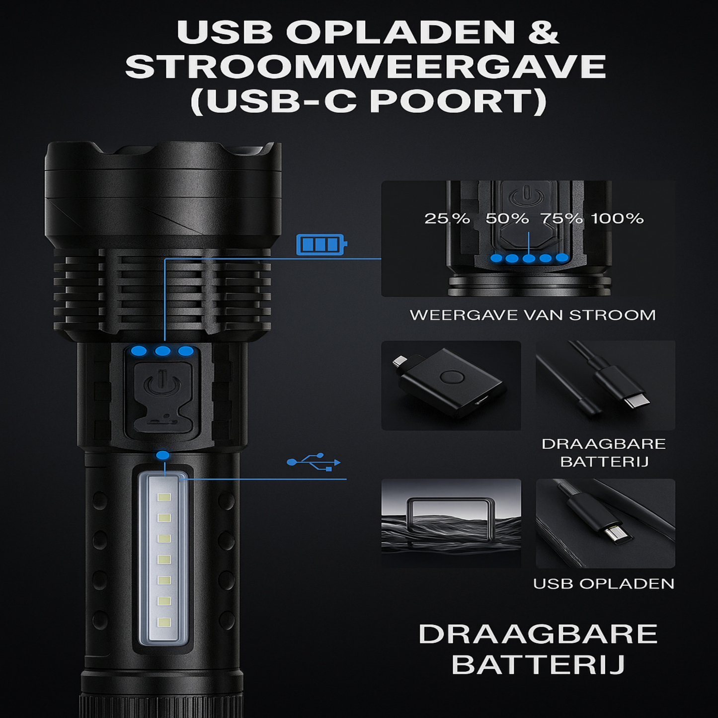 UltraBright Pro Survival Light voor NOOD ™